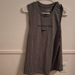 Nike Dark Gray Sleeveless Top